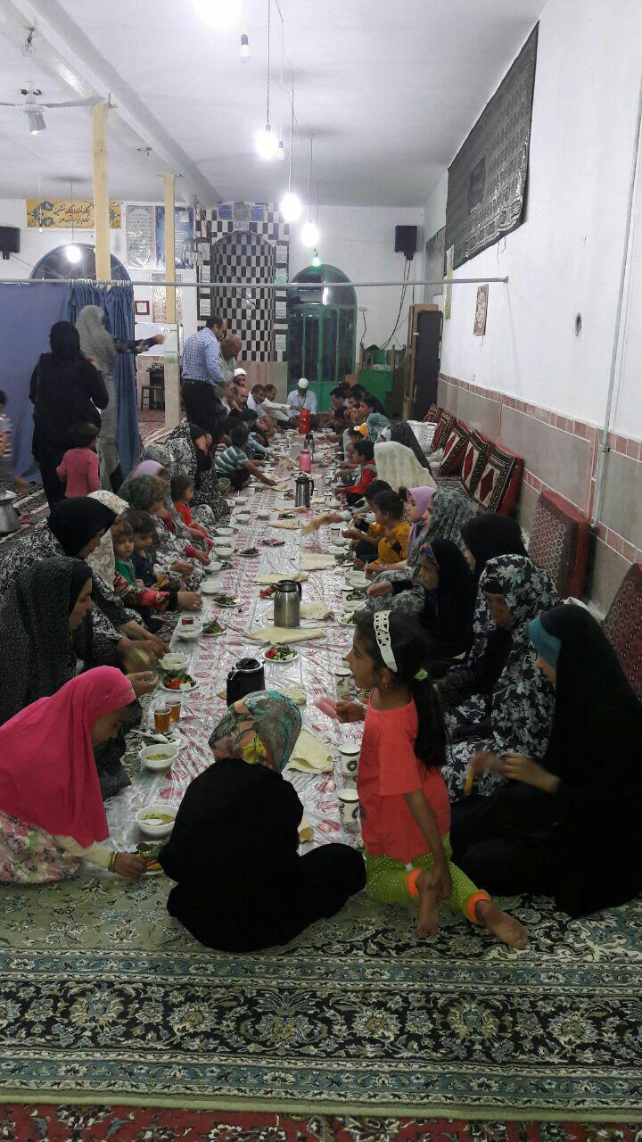 افطارالمومنین در مساجد الشتر به روایت تصویر