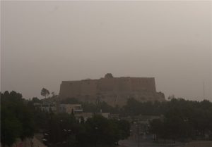 جولان ریزگردها در آسمان لرستان/ آلودگی به ۳ برابر حد مجاز رسید