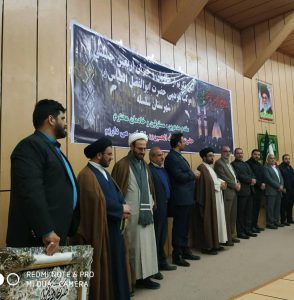 آیین تقدیر وتکریم از خادمان وخیران موکب مردمی حضرت ابوالفضل العباس (ع) شهرستان الشتر