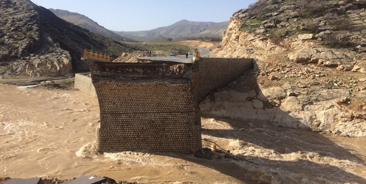 تشریح آخرین وضعیت پل «کاکارضا»؛ سازه اصلی زمستان آماده می‌شود