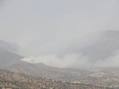 ۶ عامل آتش‌سوزی جنگل‌های لرستان تحت تعقیب هستند